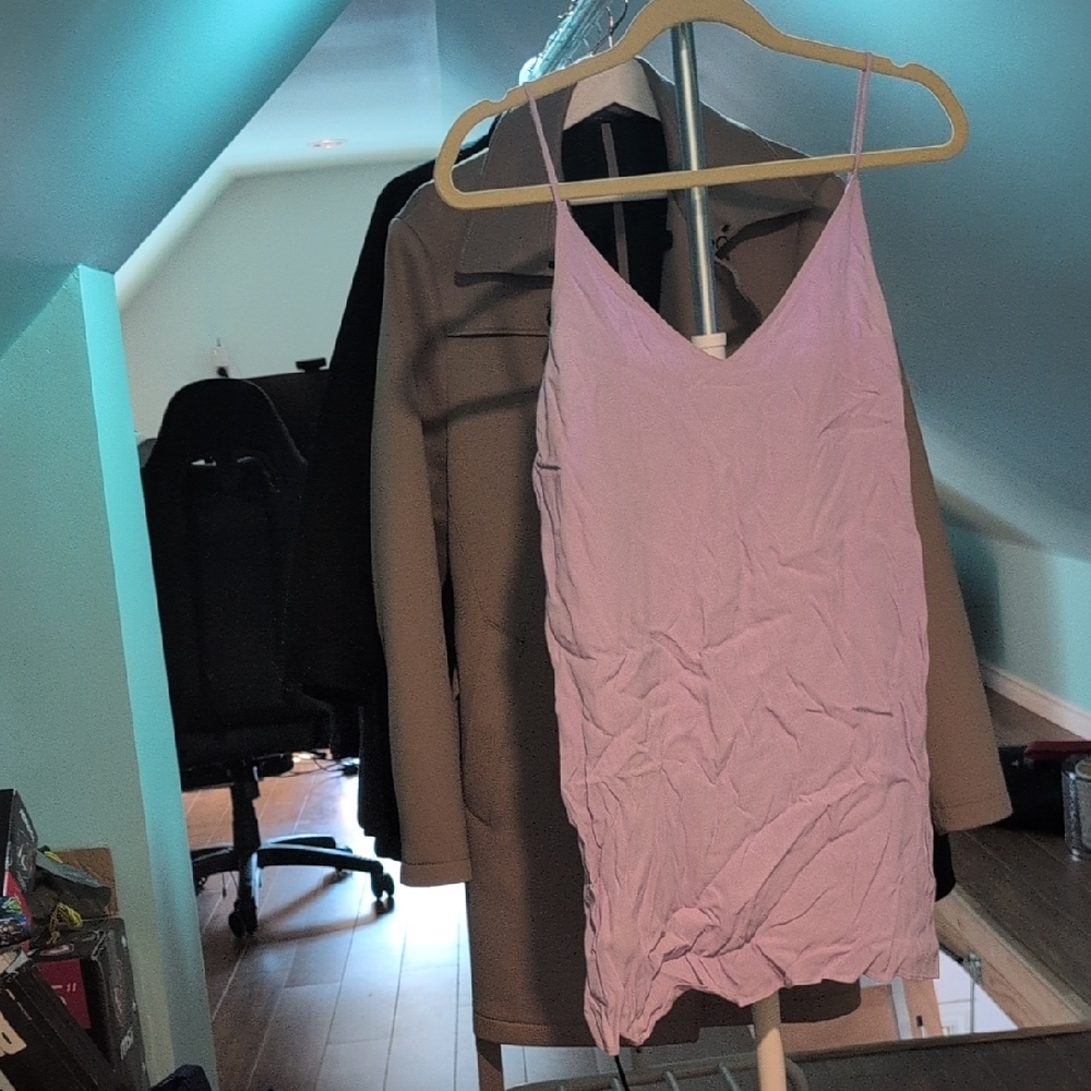 Aritiza Vivienne Lavender Spaghetti Strap Dress